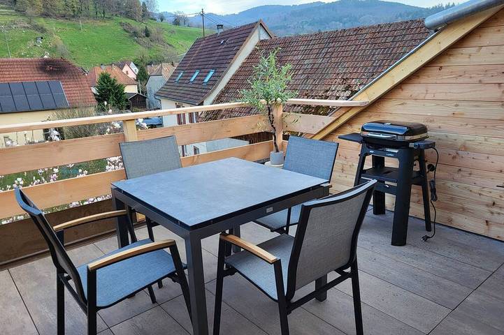 Appartement de vacances pour 4 personnes, avec terrasse