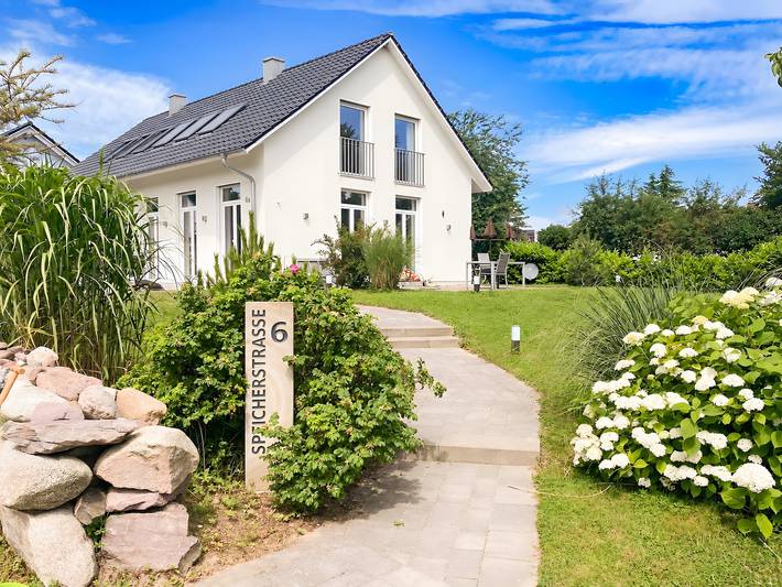 Ferienhaus für 4 Personen, mit Garten am Greifswalder Bodden