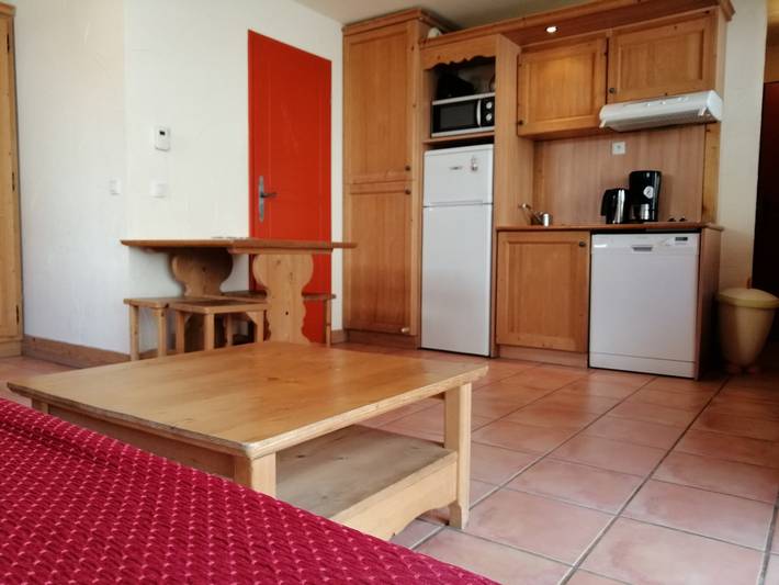 Studio pour 4 personnes, avec Balcon