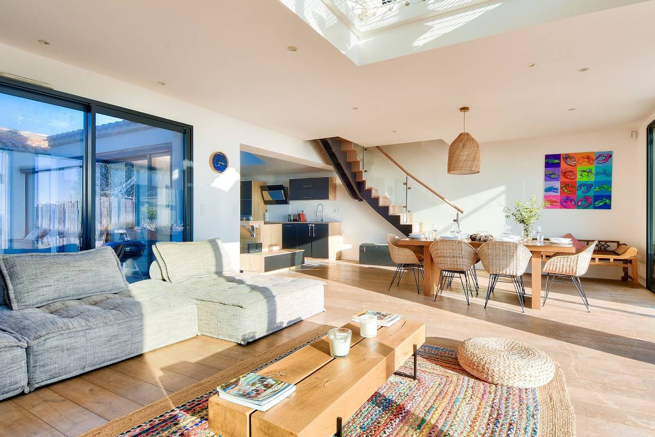 Piscine, vue et accès plage, 6 adultes/2 enfants in La Guérinière, Noirmoutier