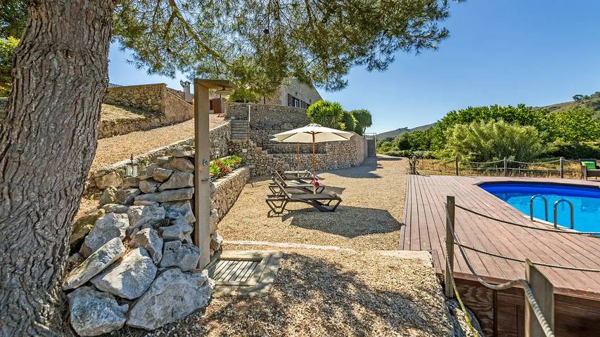 Finca mit Hund für 7 Personen, mit Pool und Garten sowie Terrasse und Sauna in Artà - 2