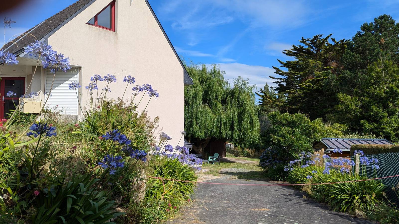 Maison de vacances avec jardin in Trédrez-Locquémeau, Ceinture Dorée