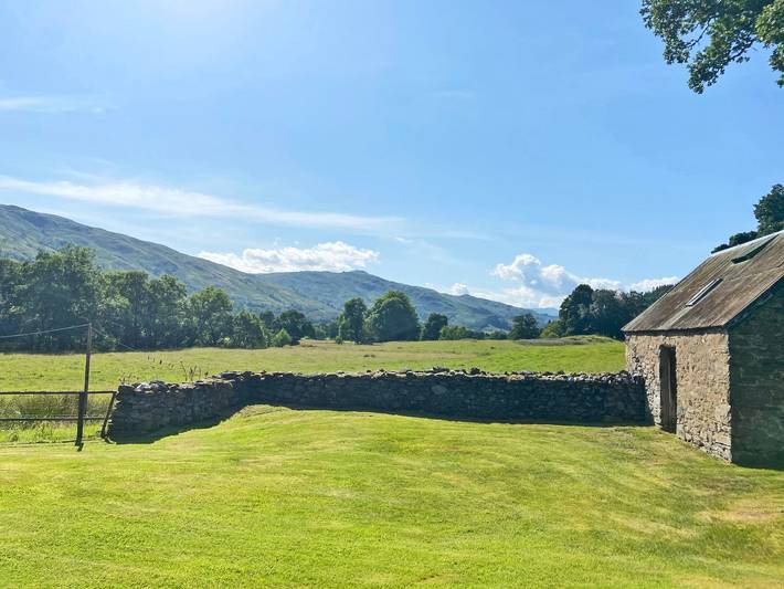 Log cabin for 5 people, with garden in Loch Tay