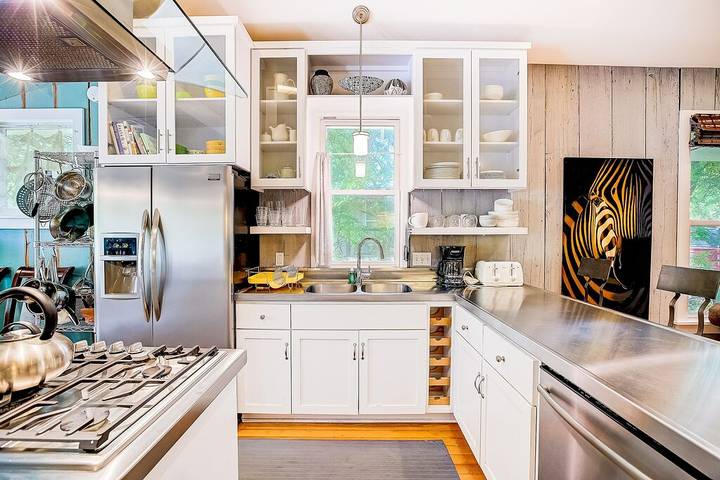 Vacation house for 4 people, with yard and terrace in Austin (TX)