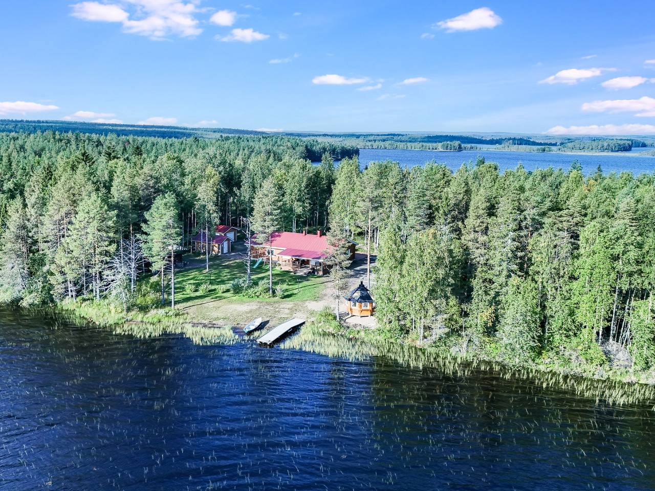 Oravajärven talo (ent. suomela) in Lappland
