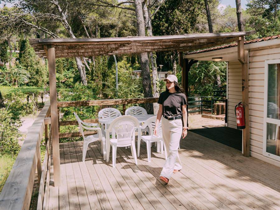 Camping Santa Elena Ciutat - Casa mobile 5 persone - Grand Elena Comfort Ac in Central Lloret de Mar, Lloret de Mar