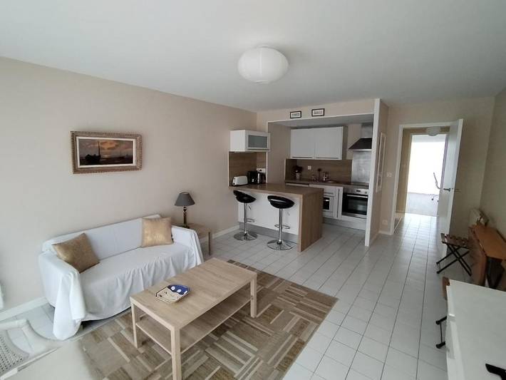 Gîte pour 4 personnes, avec vue et terrasse dans Port du Kernével