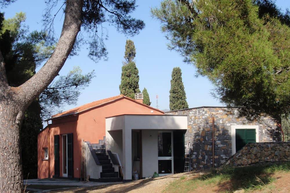 A confortable nest, guarded by a big lebanon cedar tree, in Oneglia, Imperia