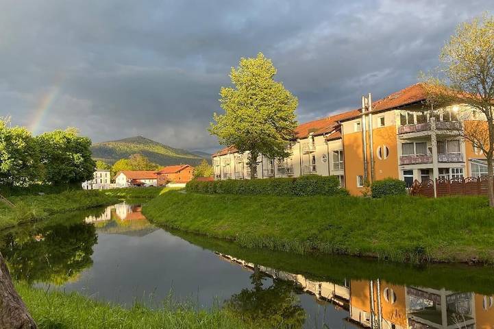 Ferienwohnung für 4 Personen, mit Balkon und Sauna in Bad Kötzting