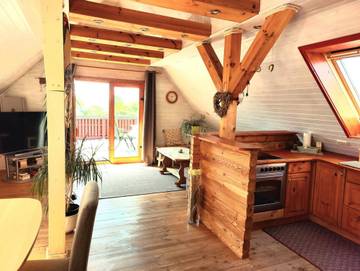 Ferienwohnung für 3 Personen, mit Terrasse in Ückeritz
