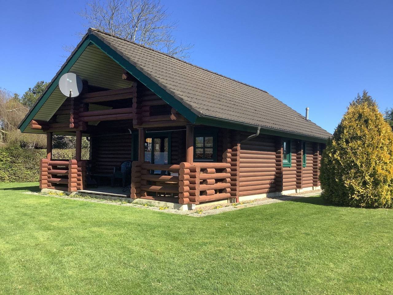 Ganze Ferienwohnung, Haus Blockhaus - Nordseebad Burhave - Blockhaus #L5 in Burhave, Butjadingen