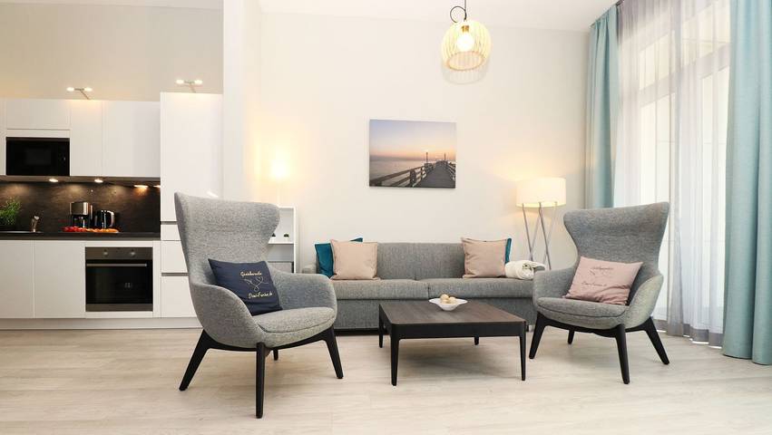 Ferienwohnung für 4 Personen, mit Balkon in Wustrow - 2