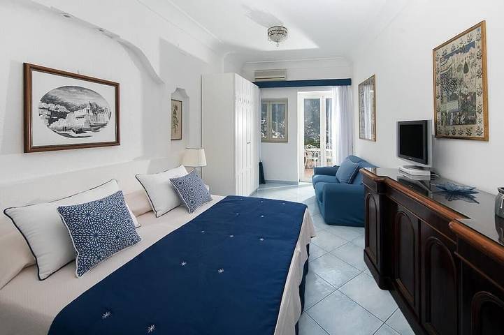 Villas Gru Blumarine  - Two private villas with pool near town in Spiaggia Fornillo, Positano