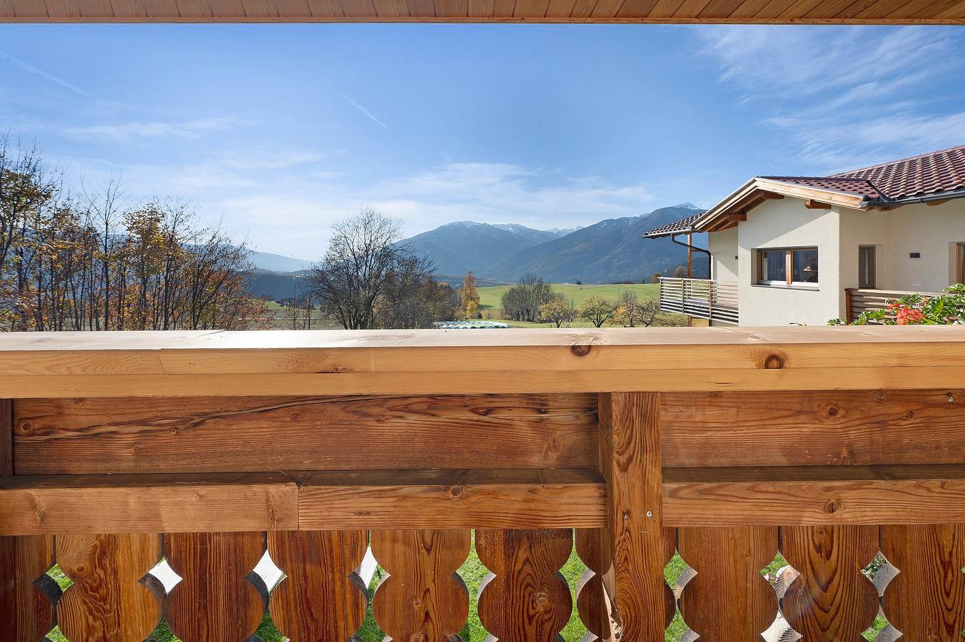 Appartamento intero, Appartamento "Leierhof Wicky" con vista sulle montagne, Wi-Fi, balcone e giardino in Chivo, Rodengo