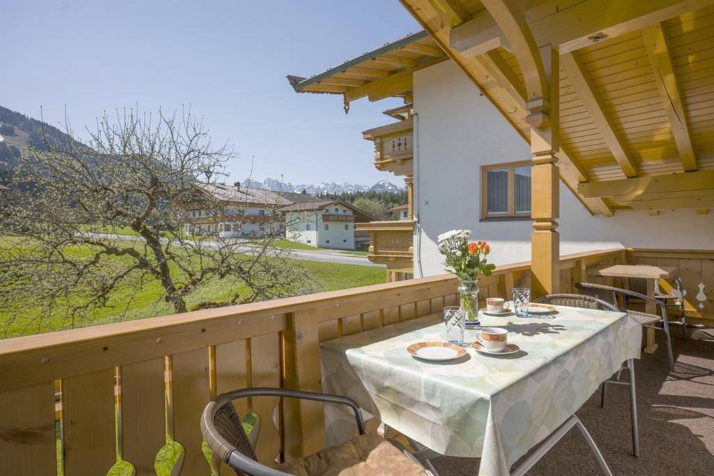 Geheel vakantieappartement, App/2 slaapkamers/douche, wc in Kössen, Kaisergebirge