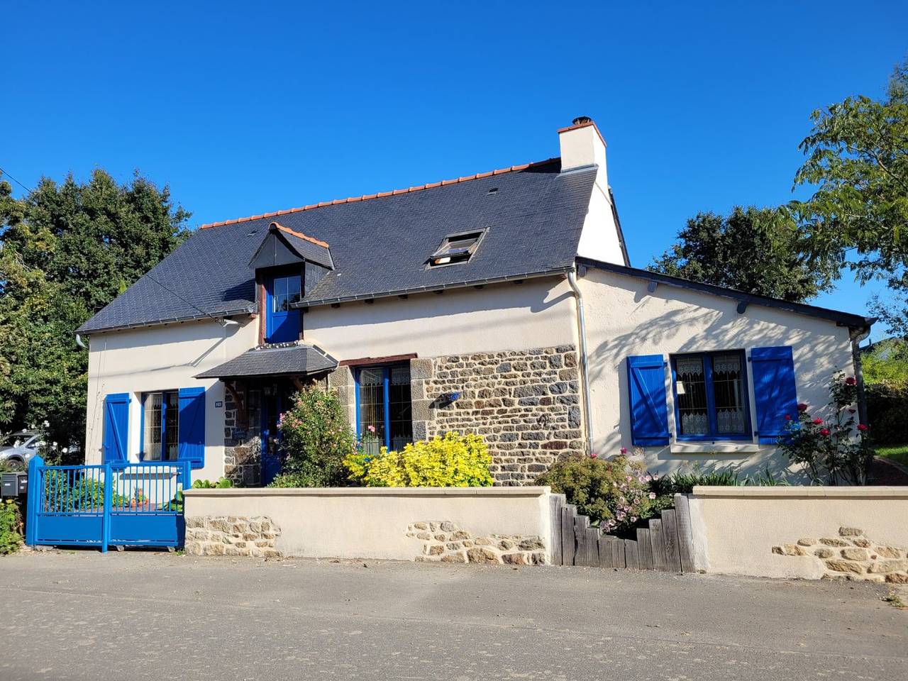 Chambre d'hôtes Les Lutins - Chambre in La Chapelle-aux-Filtzméens, Région de Saint-Malo