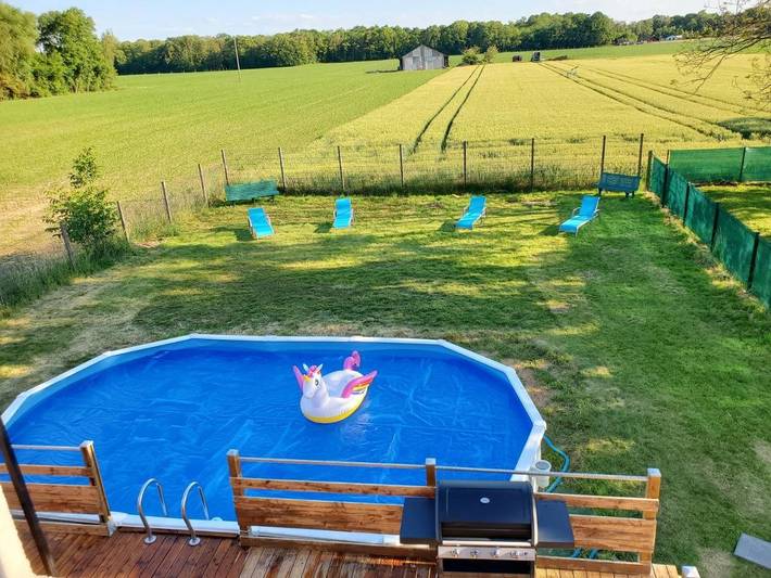 Villa pour 10 personnes, avec jardin ainsi que vue et piscine en Alsace - 2