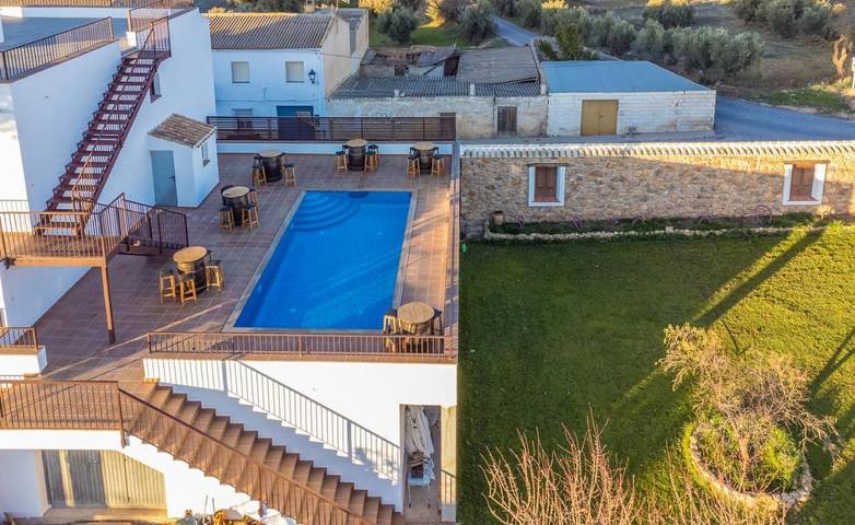 Casa rural para 4 personas, con vistas además de piscina y jardín en Pozo Alcón - 2