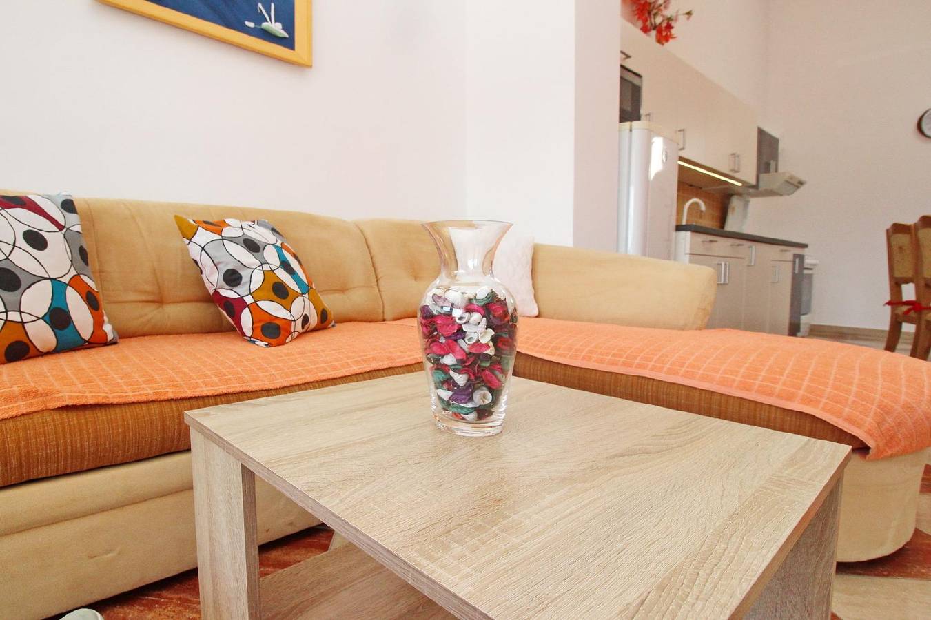 Entire holiday apartment, Charming holiday flat in Baška with private balcony in Baska, Krk