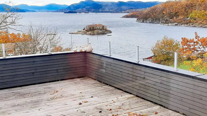 Ferienhaus für 9 Personen, mit Terrasse in Strand (Rogaland)