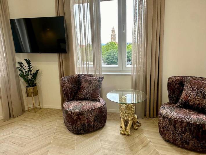 Pension voor 2 personen, met uitzicht en balkon in Split