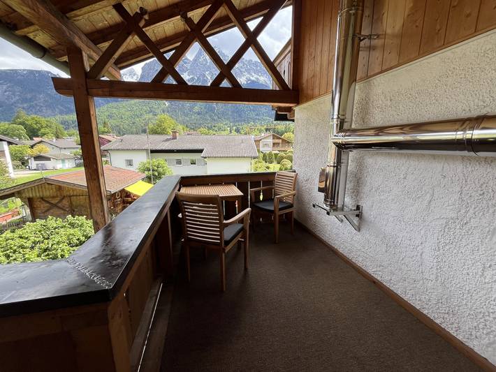 Ferienwohnung für 2 Personen, mit Balkon am Eibsee - 3