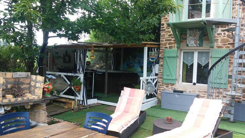 Location de vacances pour 2 personnes, avec jardin et jacuzzi à Viala-du-Tarn - 2