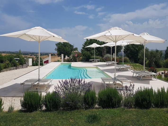 Villa für 6 Personen, mit Garten und Pool in Marche - 4