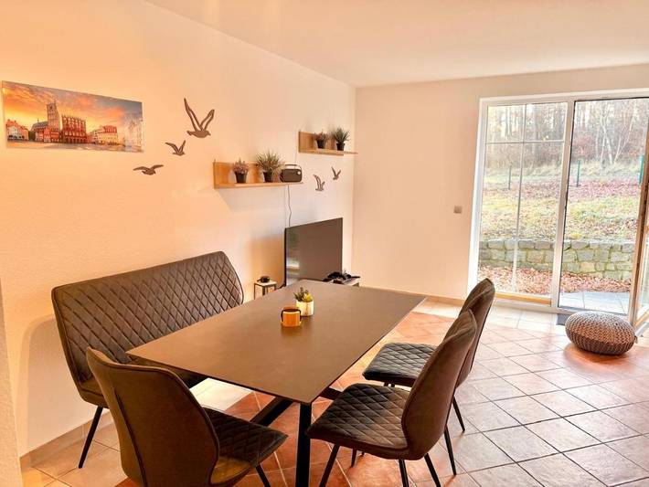 Ferienwohnung für 4 Personen, mit Garten und Ausblick sowie Seeblick in Gustow - 2