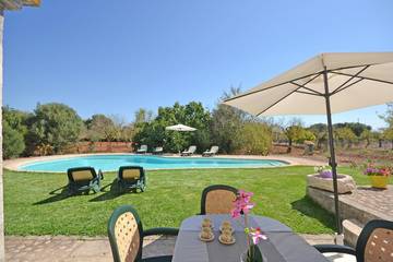 Holiday home in Búger, Majorca Center für 4 