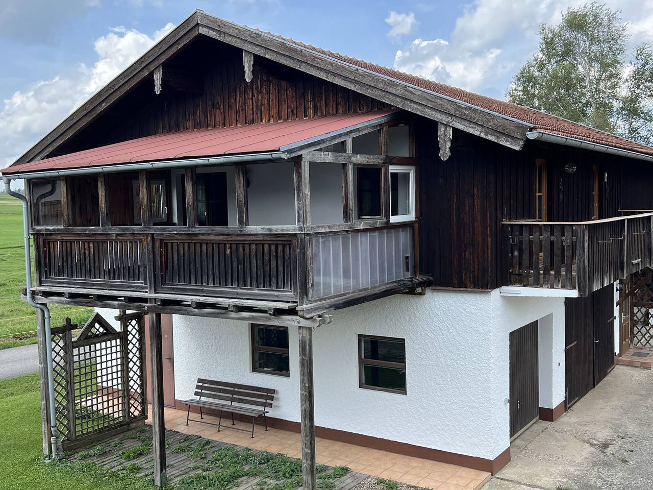 Ganze Ferienwohnung, Ferienwohnung Rosa - Ferienwohnung bis 4 Personen, 90 qm, 2 Schlafzimmer mit Balkon in Wonneberg, Rupertiwinkel