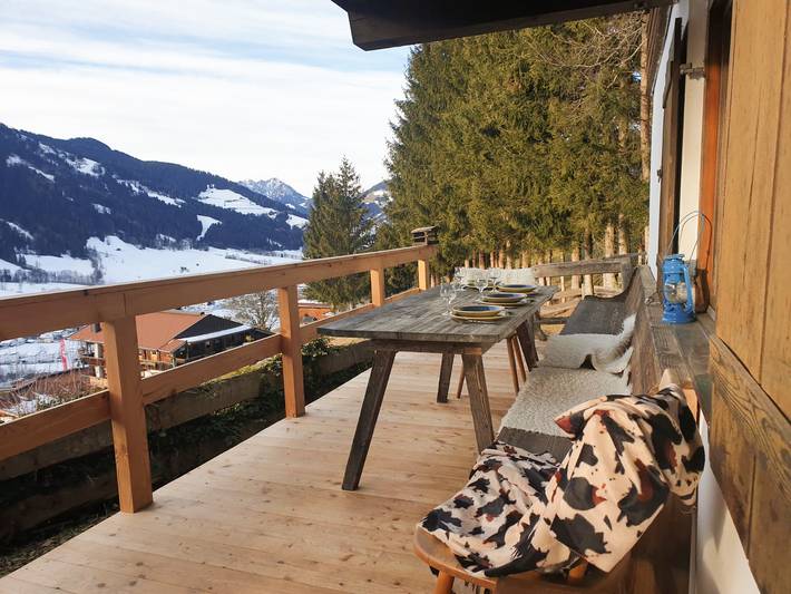Hütte für 3 Personen, mit Garten in Kaisergebirge