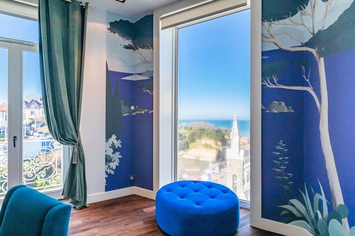 Gîte pour 6 personnes, avec balcon et vue dans Plage du Port-Vieux - 4