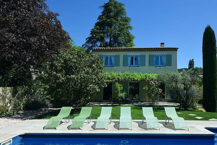 Villa pour 10 personnes, avec jardin, animaux acceptés à Aix-en-Provence