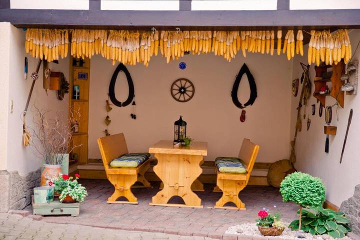 Ferienwohnung für 3 Personen, mit Terrasse und Ausblick in Schleiz - 4