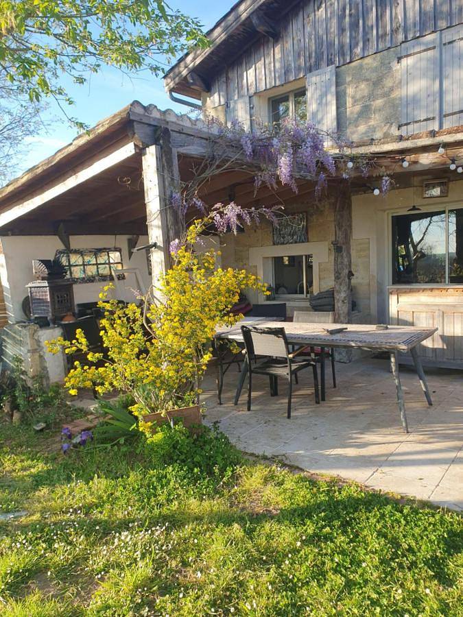 Chambre d’hôte pour 5 personnes, avec Terrasse ainsi que Jardin et Vue