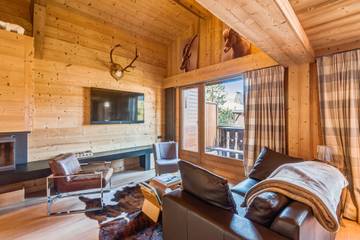 Location De Vacances pour 8 Personnes dans Megève, Massif du Mont-Blanc, Photo 1