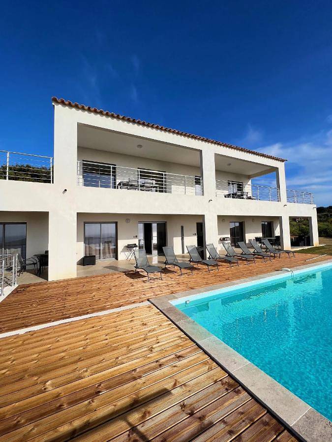 Villa pour 20 personnes, avec vue ainsi que piscine et jardin à Cargèse - 2
