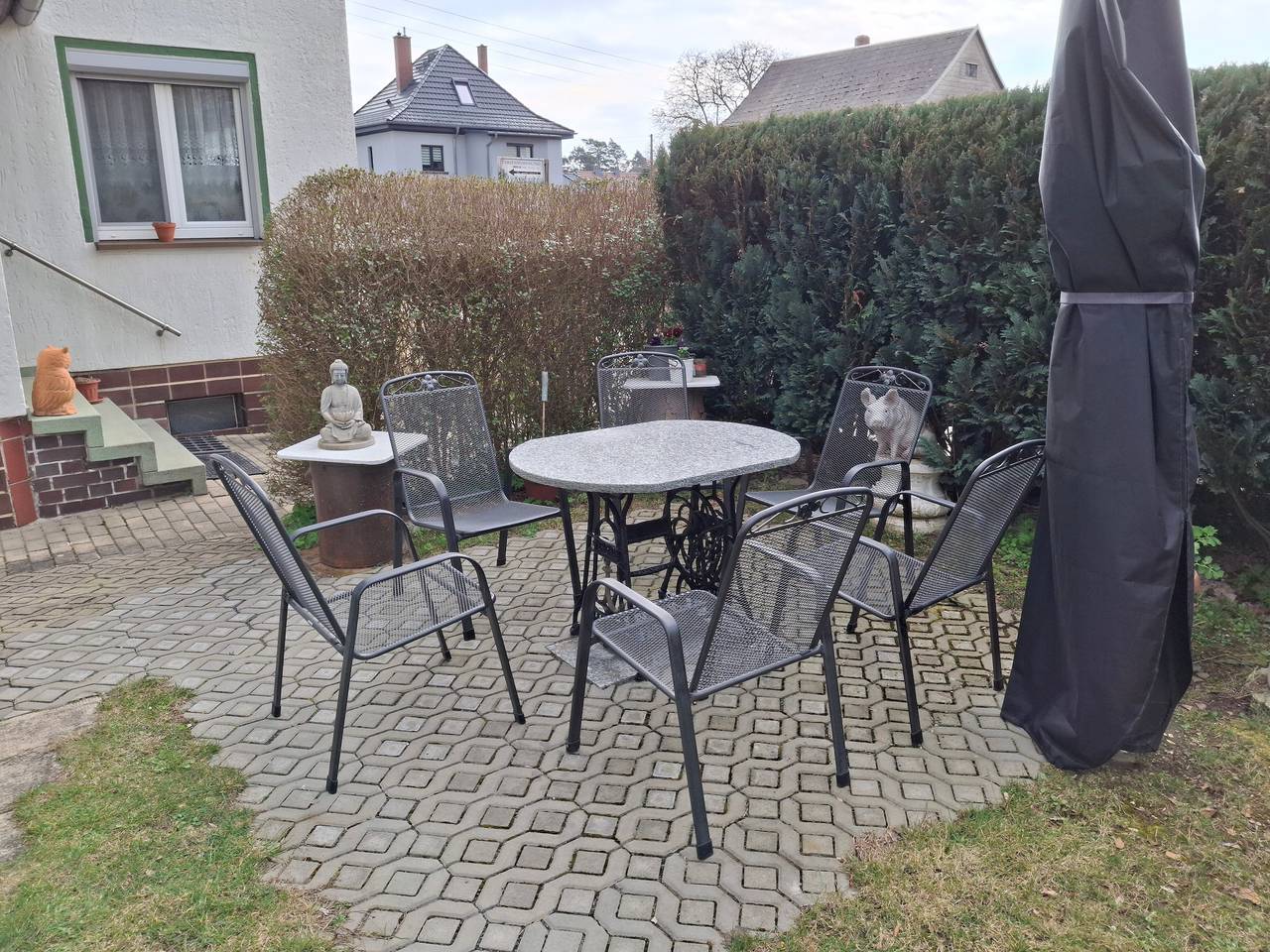 Ganze Wohnung, Apartment 'Fewo-Holzland' mit Gemeinschaftsgarten und Wlan in Tautenhain, Saaleland