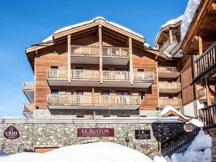 Ganze Wohnung, Cgh Résidence & Spa Le Ruitor 4* in Sainte-Foy-Tarentaise, Rutor-Gruppe