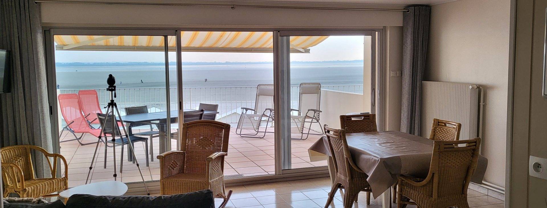 Appartement entier, Appartement vue mer avec grande terrasse in Le Crotoy, Région d'Abbeville