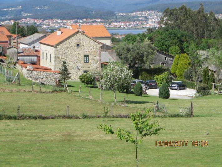 Maison de campagne pour 2 personnes, avec Terrasse ainsi que Jardin et Vue à Noia