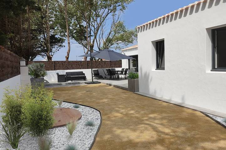 Location de vacances pour 20 personnes, avec jardin et terrasse dans l'Herbaudière - 4