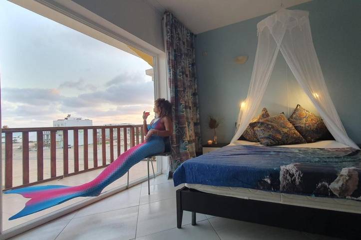 Gîte pour 2 personnes, avec terrasse ainsi que vue et vue sur le lac dans Sal Rei - 2