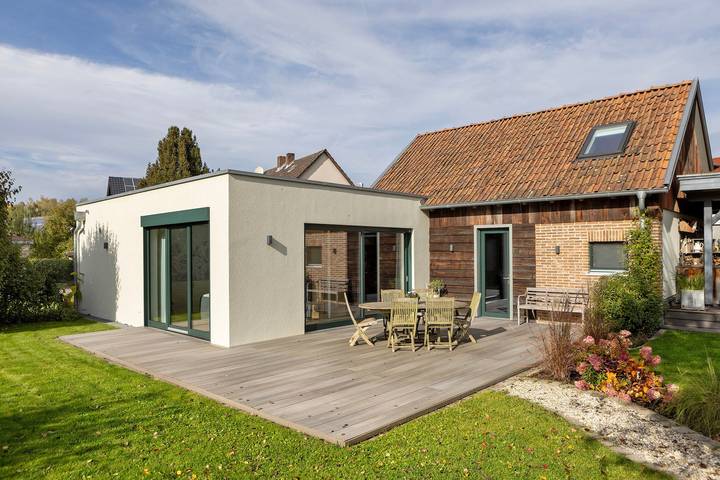 Ferienhaus für 5 Personen, mit Garten
