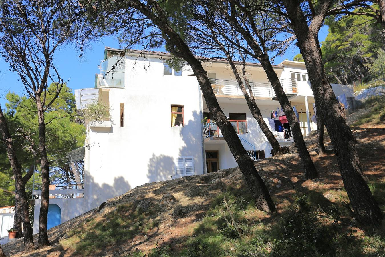 Zimmer mit Balkon und Meerblick Brela, Makarska S-17281-a in Brela, Makarska Riviera