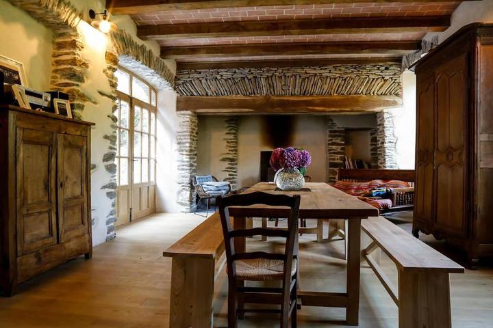 Maison de vacances pour 13 personnes, avec Balcon ainsi que Terrasse et Vue