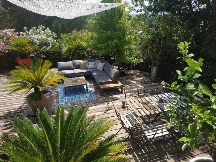 Location de vacances pour 6 personnes, avec jardin ainsi que piscine et vue à Saint-Marcel-d'Ardèche - 4