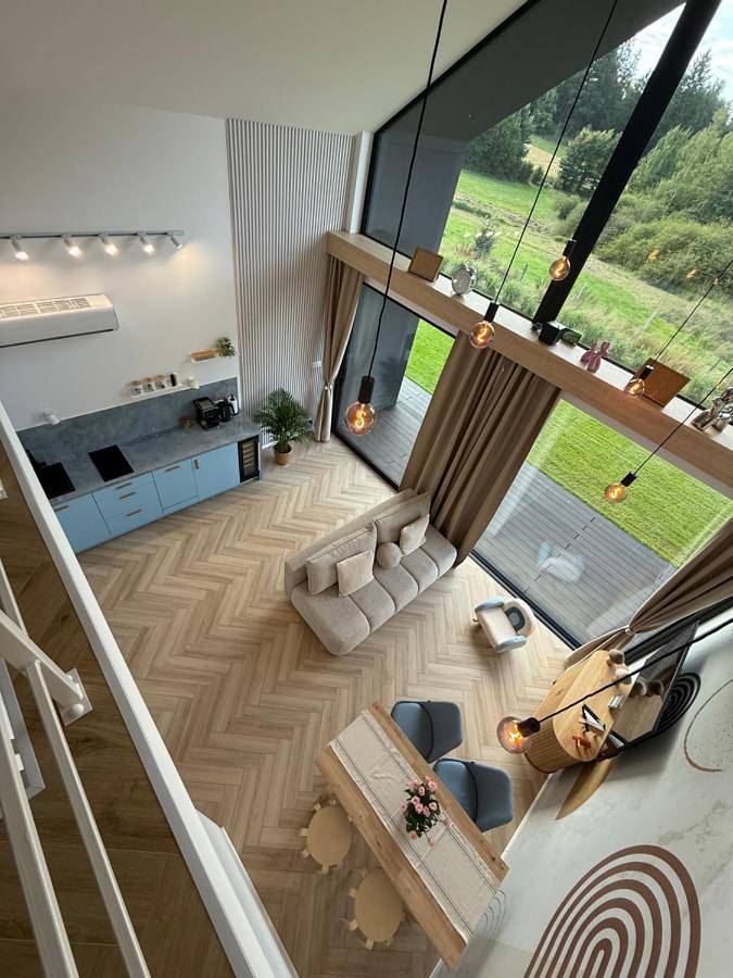 Ferienwohnung für 6 Personen, mit Sauna und Garten sowie Ausblick
