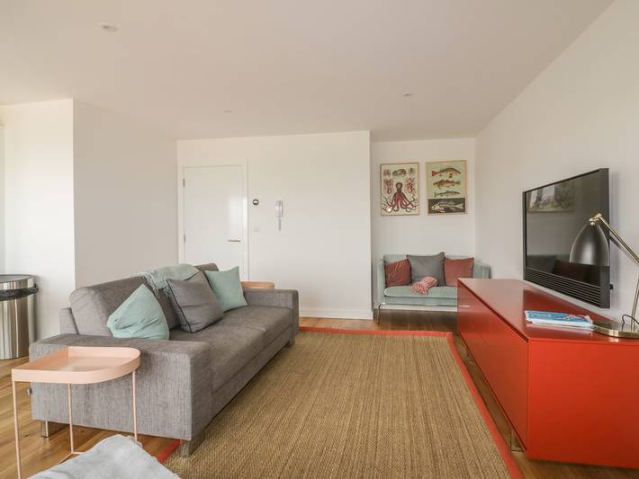 Appartement entier, Appartement de vacances pour 4 personnes avec balcon in Newquay, Cornouailles